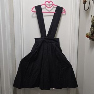 L'École Des Femmes Suspender Skirt With Pockets Uniform Academia